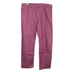 Levis 501 Original Fit Purple Jeans W40 L32 40X32 NWOT 100% Cotton Classic Color